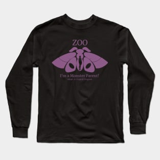 Zoo Parent Moth Design Long Sleeve T-Shirt